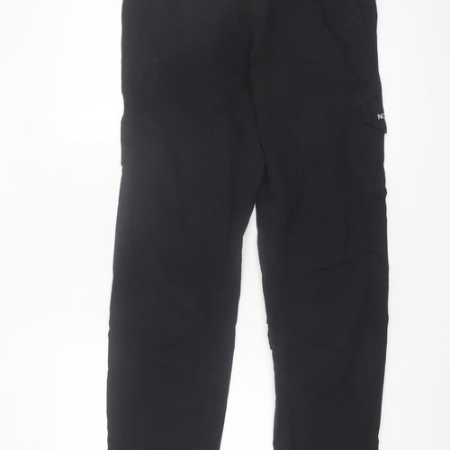 The North Face Boys Black Nylon Cargo Trousers XXLT Adjustable Waist Outdoor