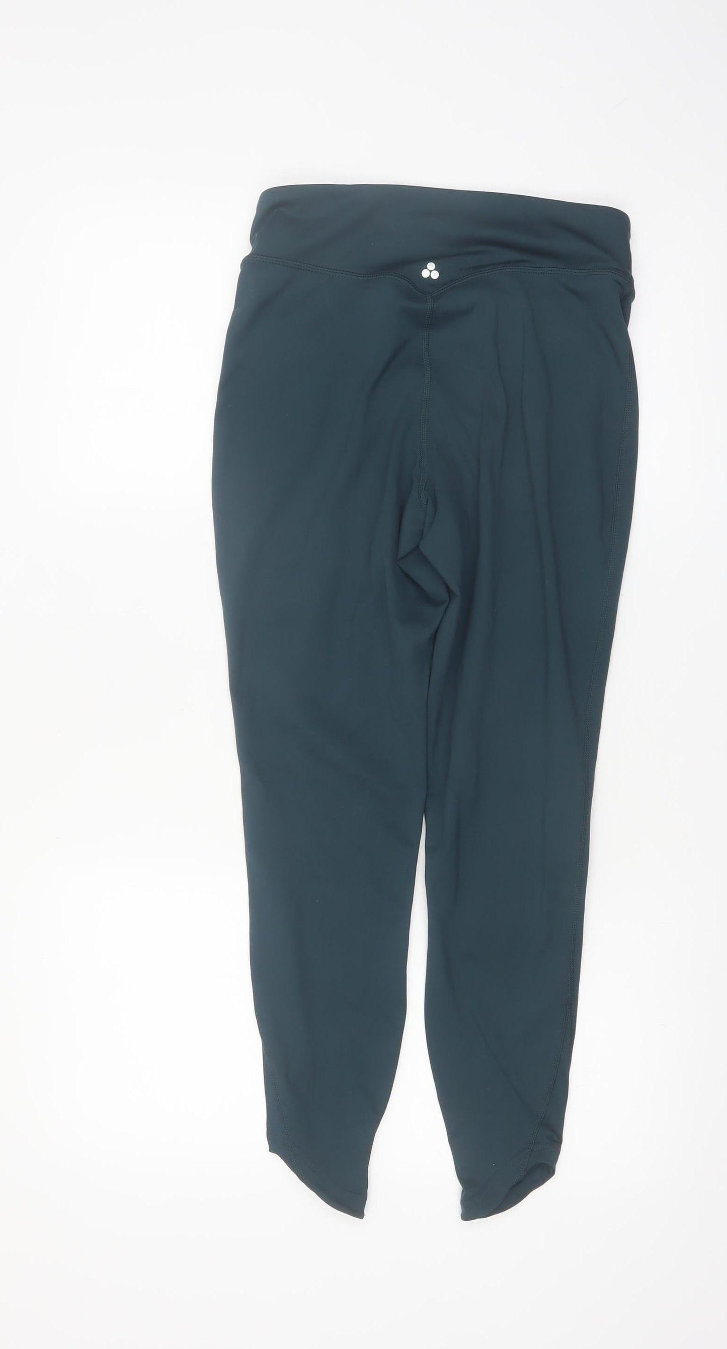 Dunnes Stores Women’s Teal Blue Stretch Active Leggings Size 12