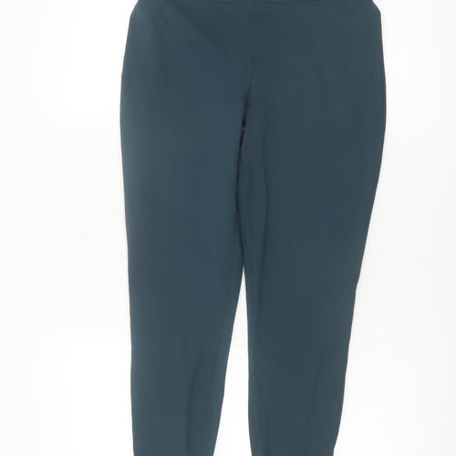 Dunnes Stores Women’s Teal Blue Stretch Active Leggings Size 12