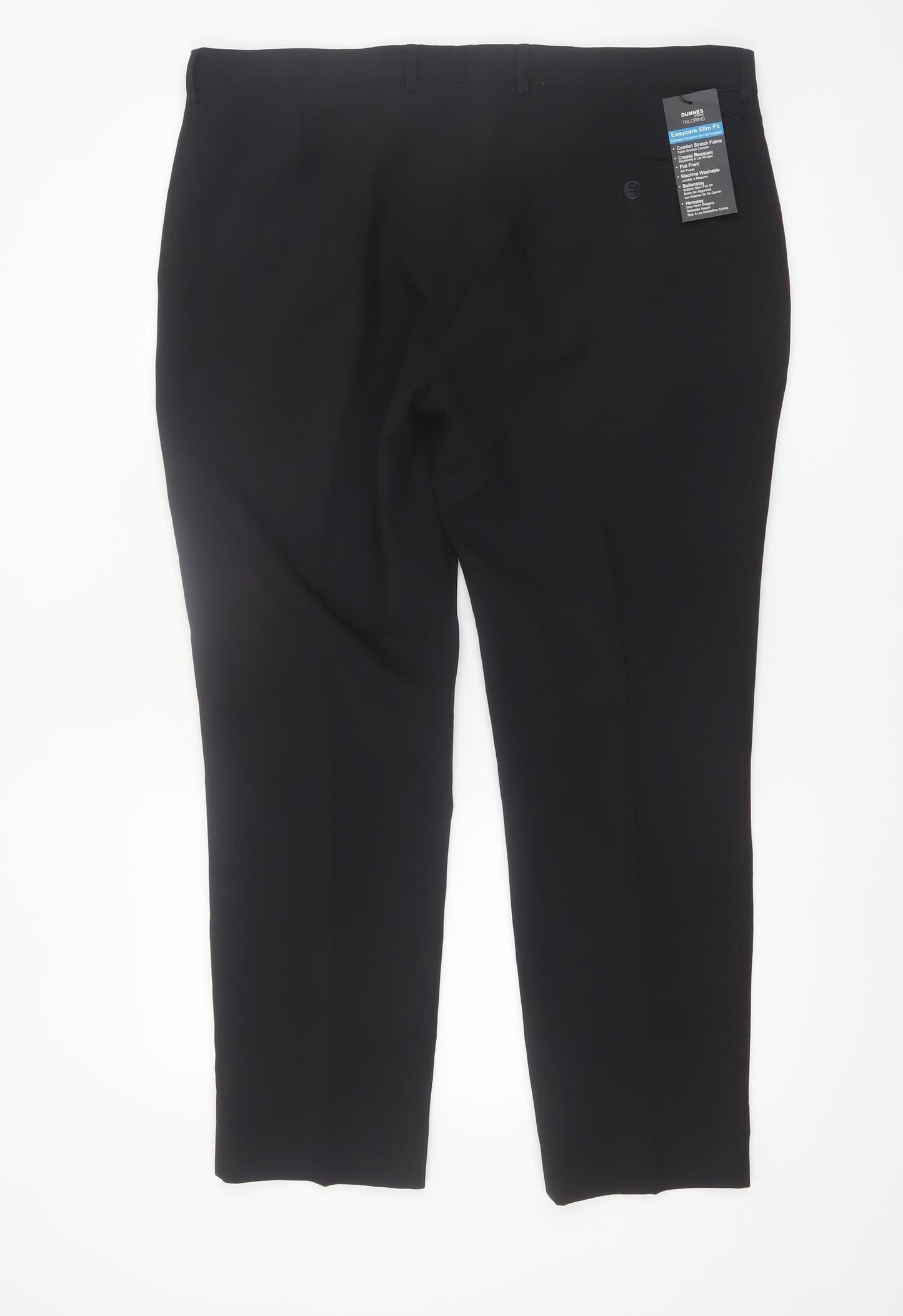 St. Bernard for Dunnes Stores Men's Black 38in Dress Pants