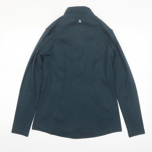 Dunnes Stores Women Blue Size 12 Softshell Full Zip Active Jacket