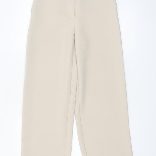 Primark Women’s Beige Size 10 Wide-Leg Trousers