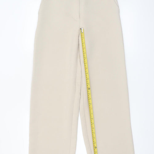 Primark Women’s Beige Size 10 Wide-Leg Trousers