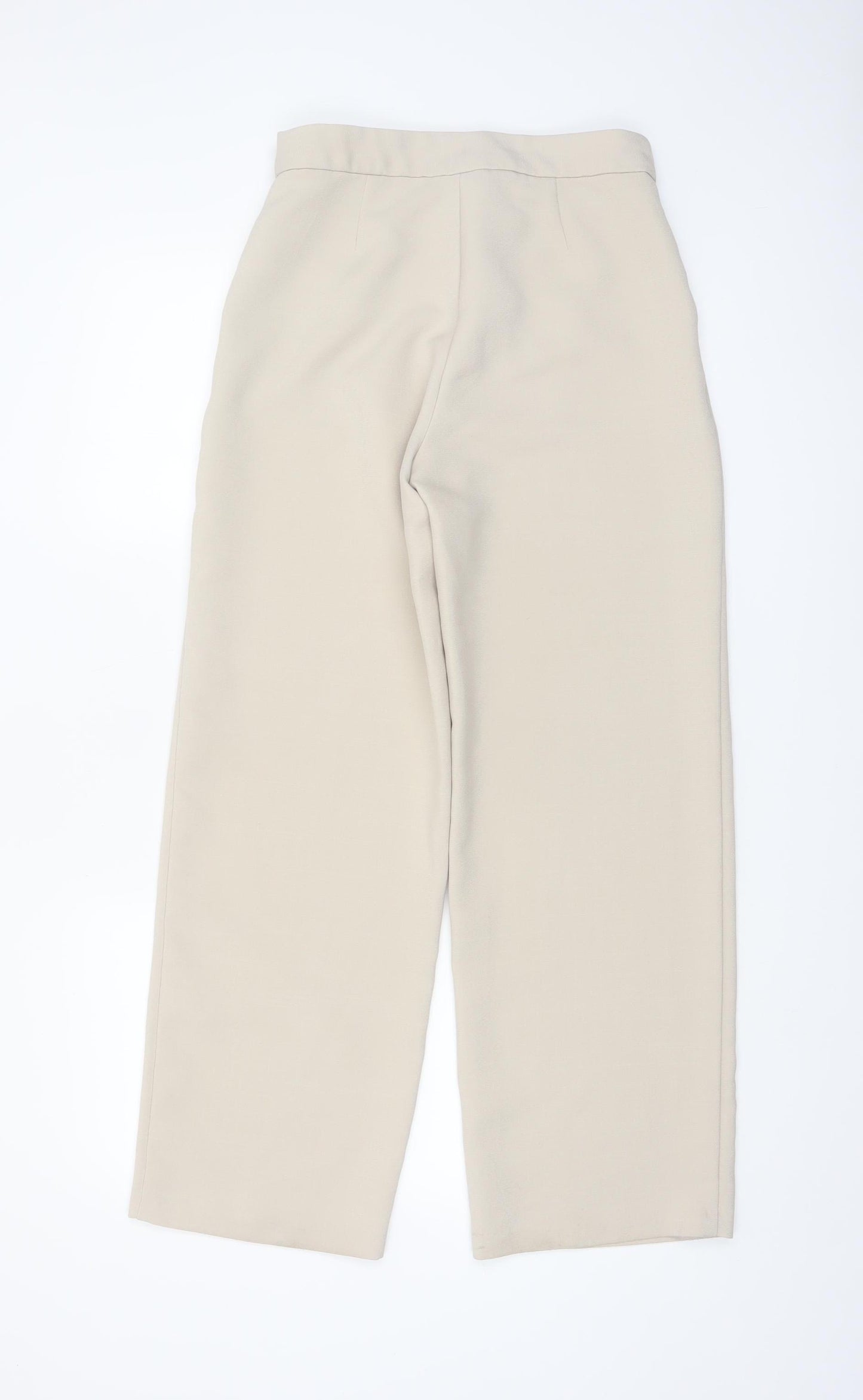 Primark Women’s Beige Size 10 Wide-Leg Trousers