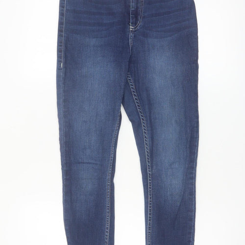 Poco by Pippa Women's Blue Skinny Jeans Size 8S Denim Stretch