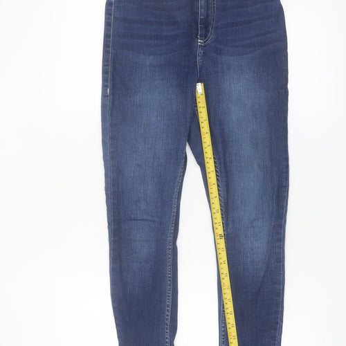 Poco by Pippa Women's Blue Skinny Jeans Size 8S Denim Stretch