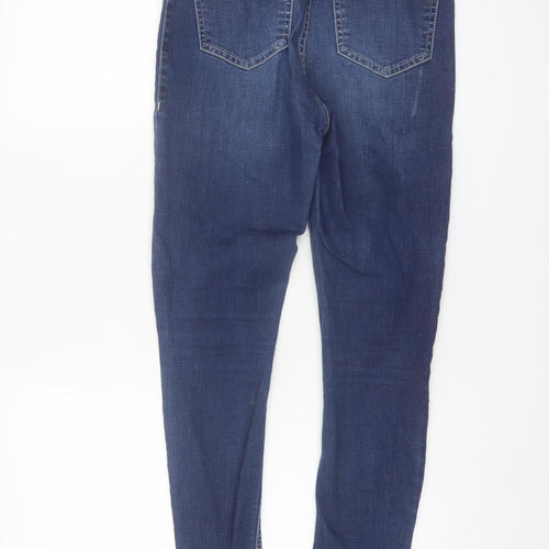 Poco by Pippa Women's Blue Skinny Jeans Size 8S Denim Stretch