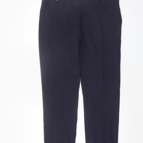 Travis Men's Navy Slim Fit Dress Pants Size 32S