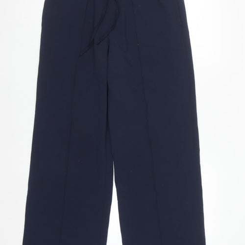 Primark Women’s Blue Jogger Trousers S Elastic Waist Casual