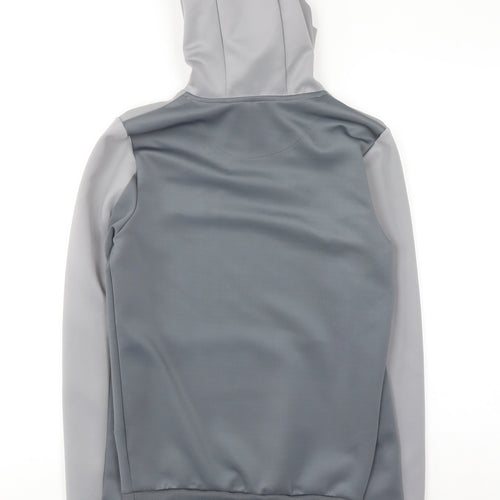 McKenzie Mens Grey Pullover Hoodie Size M Regular Fit