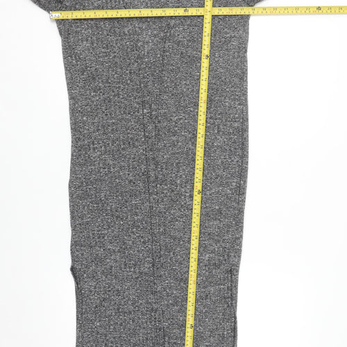 Firetrap Womens Grey Longline Open Knit Cardigan Size 8