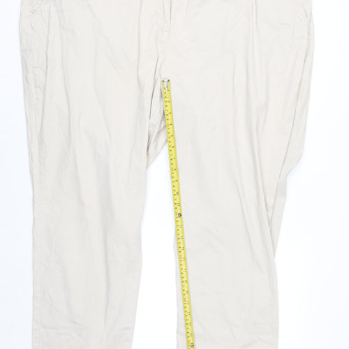 Maine New England Women's Beige Chino Trousers Size 26R