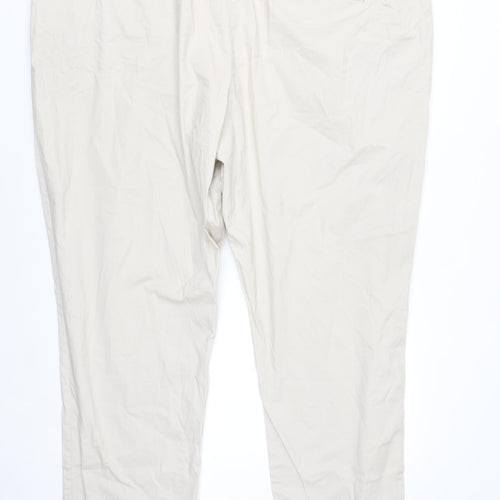 Maine New England Women's Beige Chino Trousers Size 26R