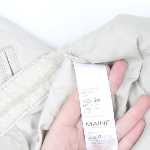 Maine New England Women's Beige Chino Trousers Size 26R