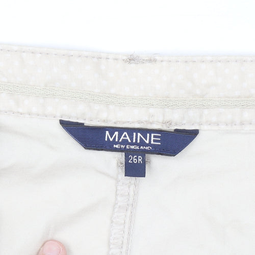 Maine New England Women's Beige Chino Trousers Size 26R