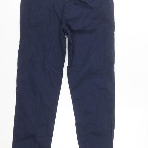 OVS Boys Blue Cotton Jogger Trousers 11-12 Years Elastic Waist Casual
