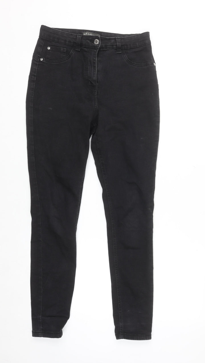 Primark Women's Black Skinny Jeans Size 10 Slim Fit Denim