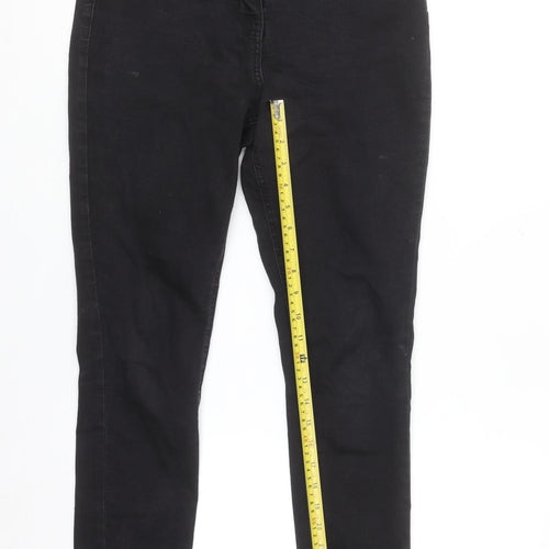 Primark Women's Black Skinny Jeans Size 10 Slim Fit Denim
