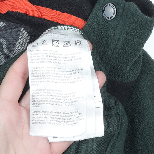 Regatta Men's Green Fleece Pullover Sweatshirt Small Outdoor Hiking