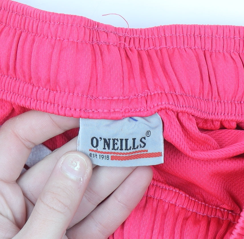 O’Neills Womens Pink Polyester Athletic Shorts Size 28