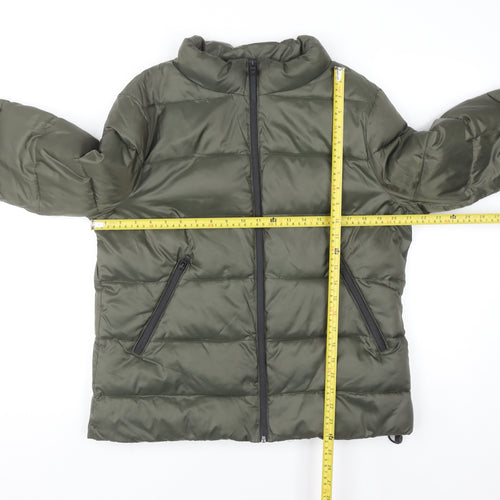 Marks and Spencer Women’s Green Size 14 Puffer Jacket