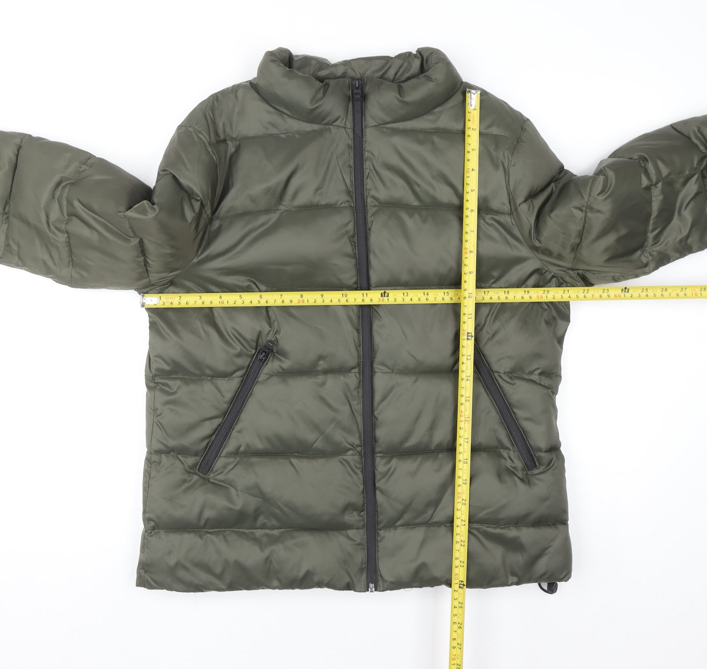 Marks and Spencer Women’s Green Size 14 Puffer Jacket