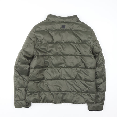 Marks and Spencer Women’s Green Size 14 Puffer Jacket
