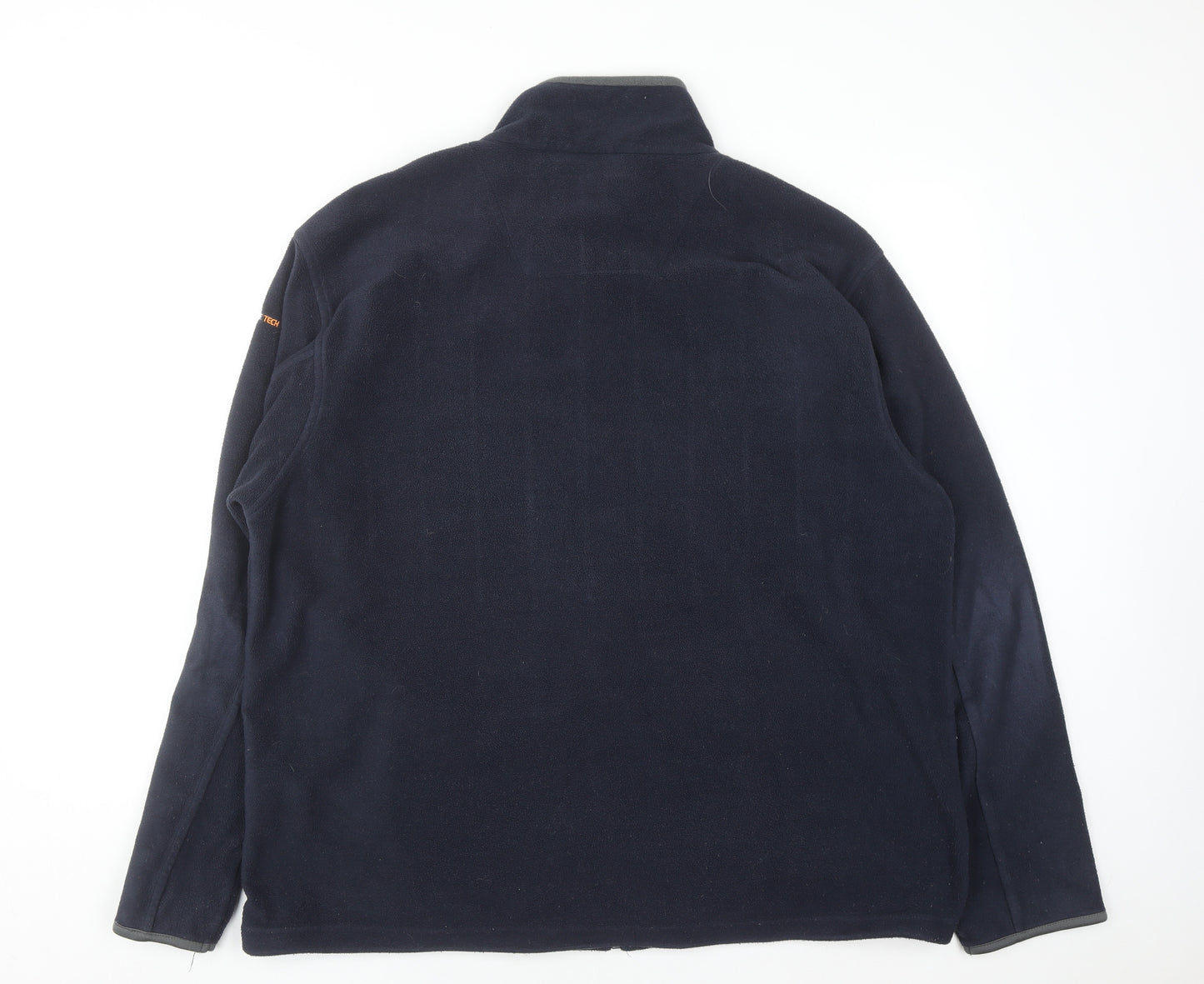 Regatta Men’s Blue 2XL Full Zip Fleece Sweatshirt Outdoor Jacket