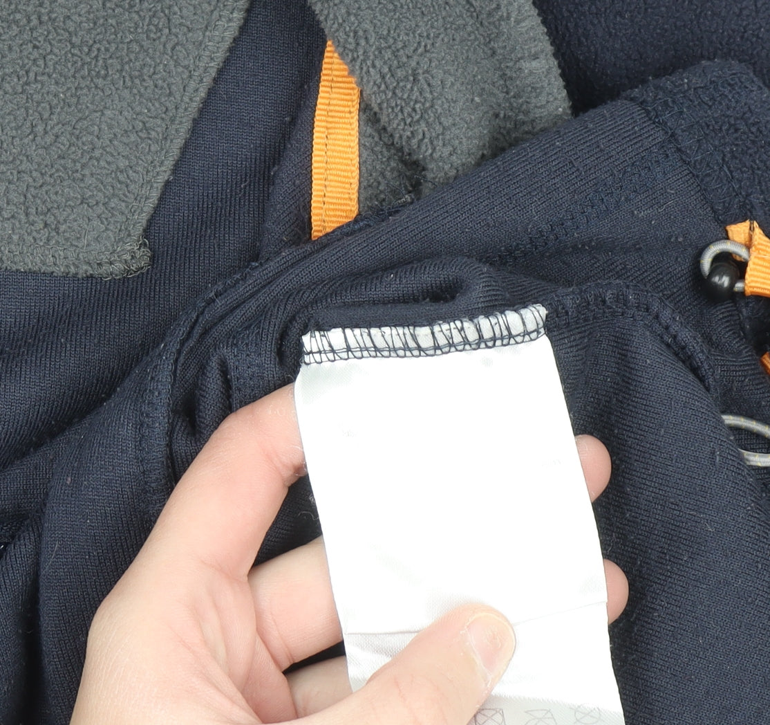 Regatta Men’s Blue 2XL Full Zip Fleece Sweatshirt Outdoor Jacket