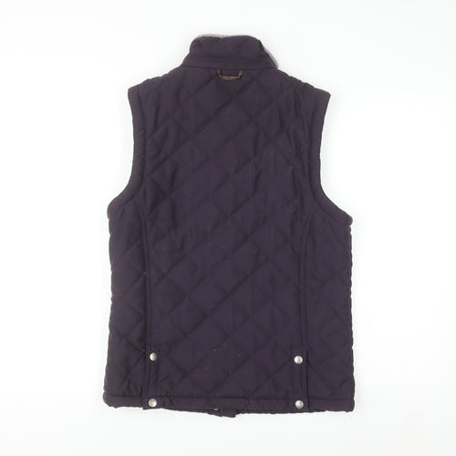 Regatta Womens Purple Quilted Outdoor Waistcoat Size 10