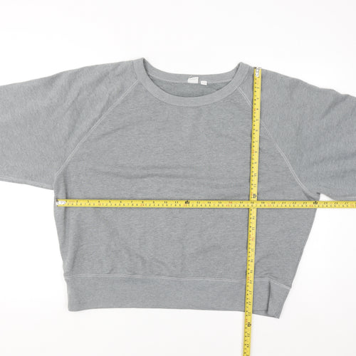 GAP Womens Grey XL Pullover Sweatshirt Classic Crew Neck