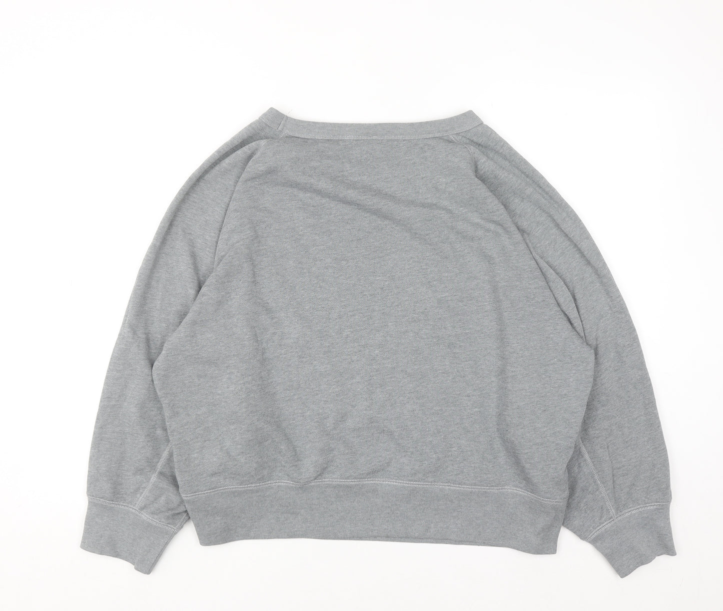 GAP Womens Grey XL Pullover Sweatshirt Classic Crew Neck
