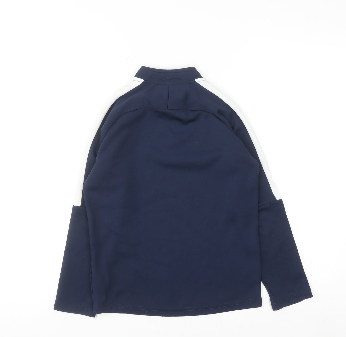 Nike Boys Blue Dri-FIT 1/4 Zip Training Sweatshirt 6-8 Years