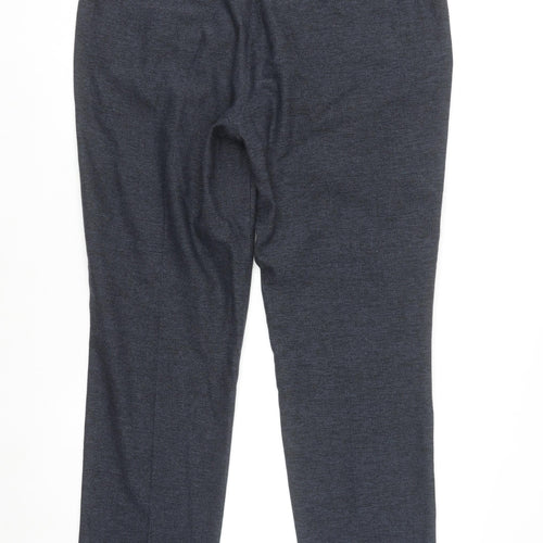 Ted Baker Men's Blue Wool Blend Dress Trousers 38R