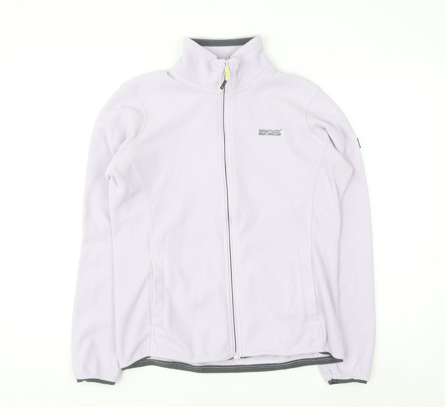 Regatta Women’s Lilac Full Zip Fleece Jacket UK 12 Polyester Outdoor