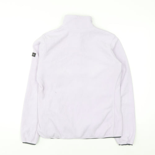 Regatta Women’s Lilac Full Zip Fleece Jacket UK 12 Polyester Outdoor