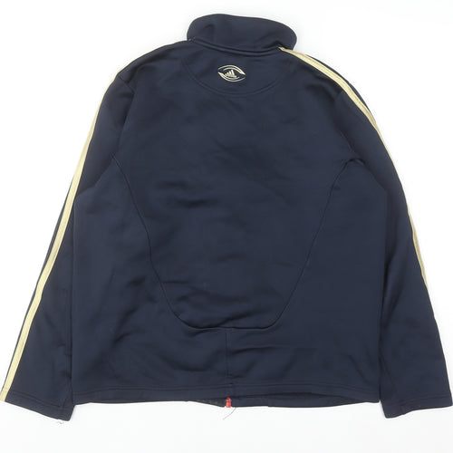 Adidas Boys Blue Full Zip ClimaWarm Sweatshirt 13-14 Years