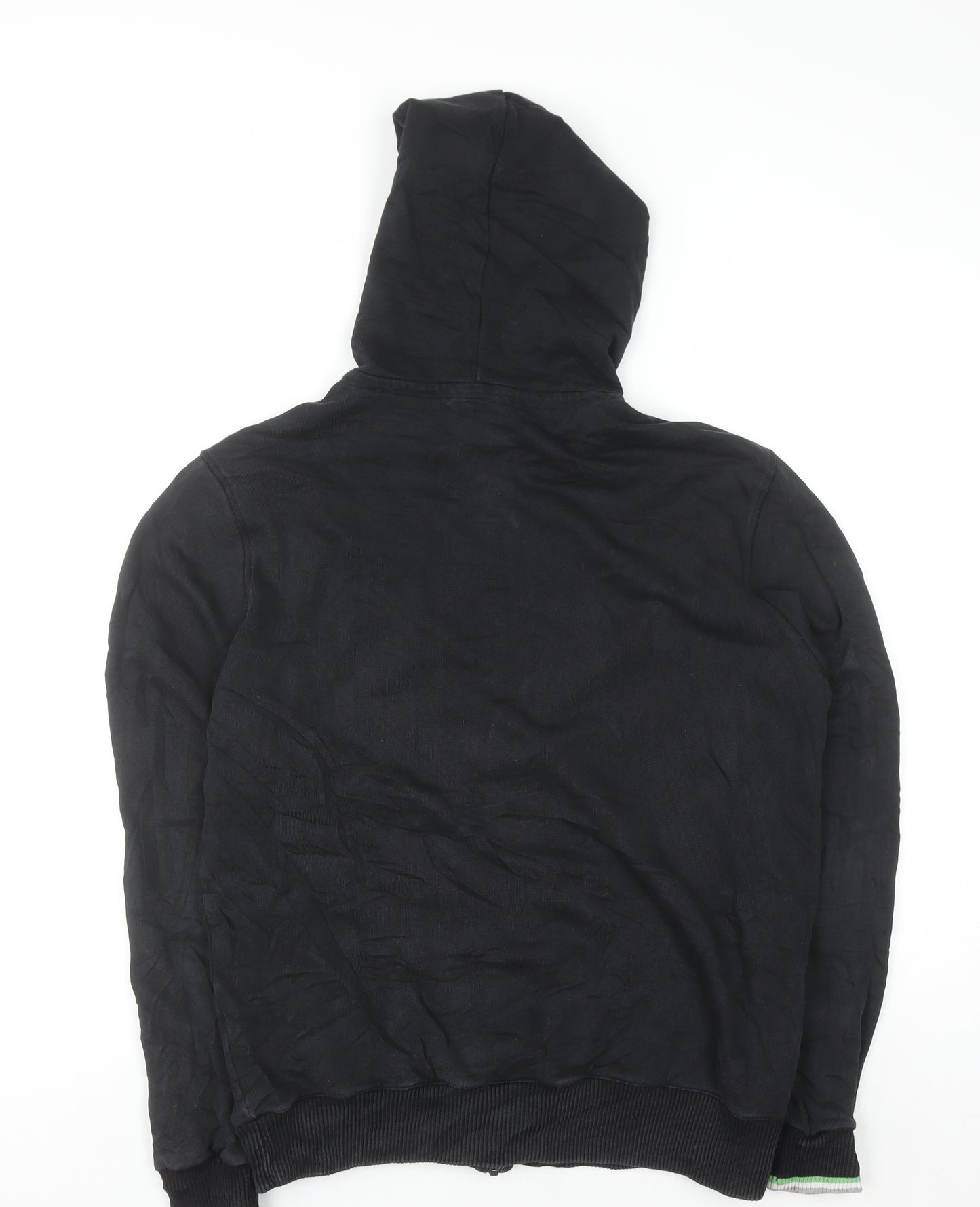 Le Coq Sportif Men's Black Full Zip Hoodie Size L