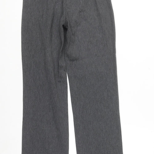 Kookai Womens Grey Straight Leg Stretch Trousers Size 8