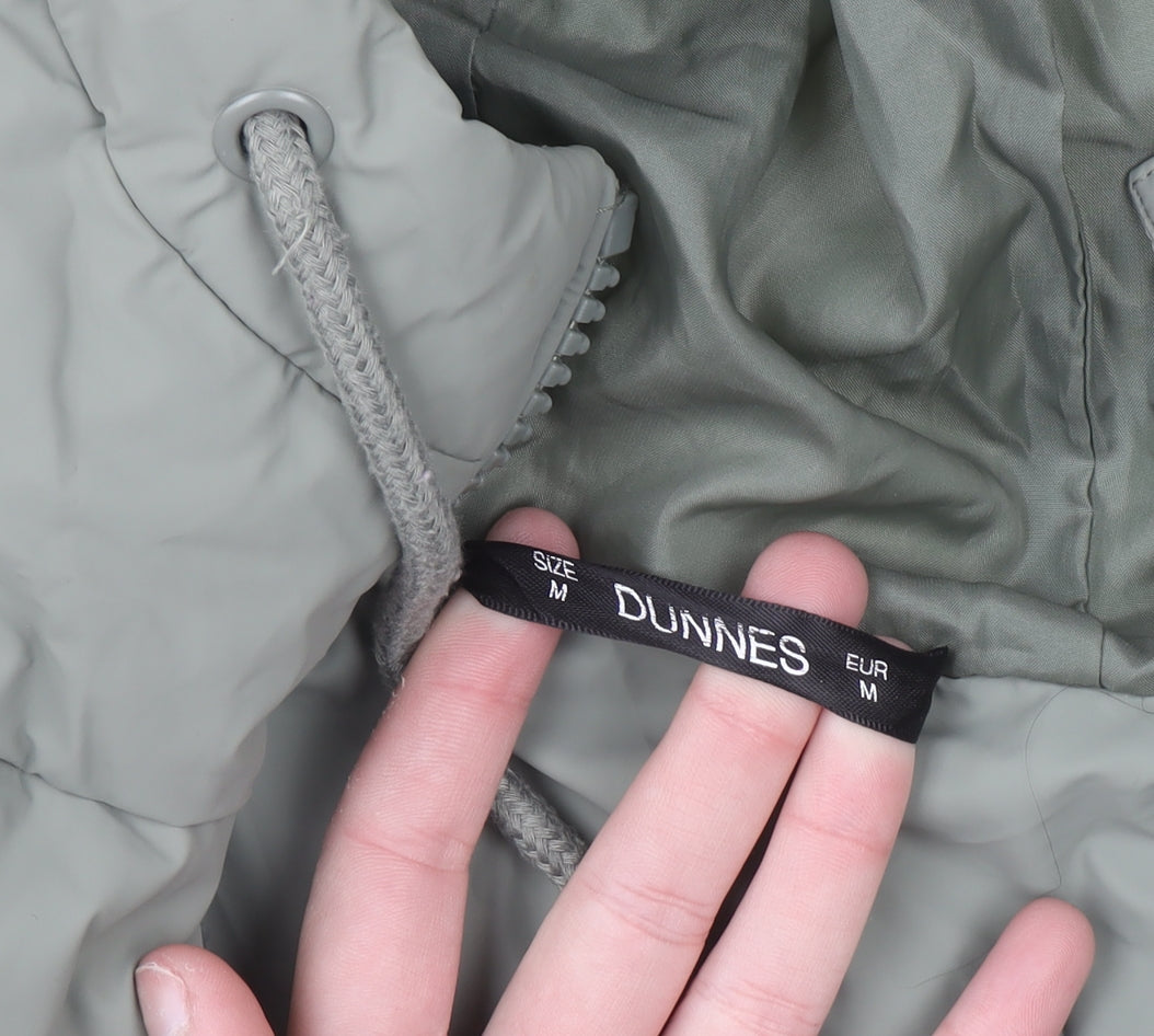 Dunnes Women’s Grey Hooded Puffer Waistcoat Size M