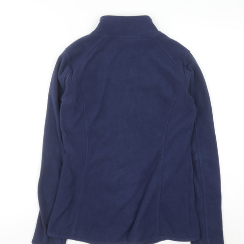 Dunnes Stores Women's Navy Full Zip Fleece Sweatshirt XS