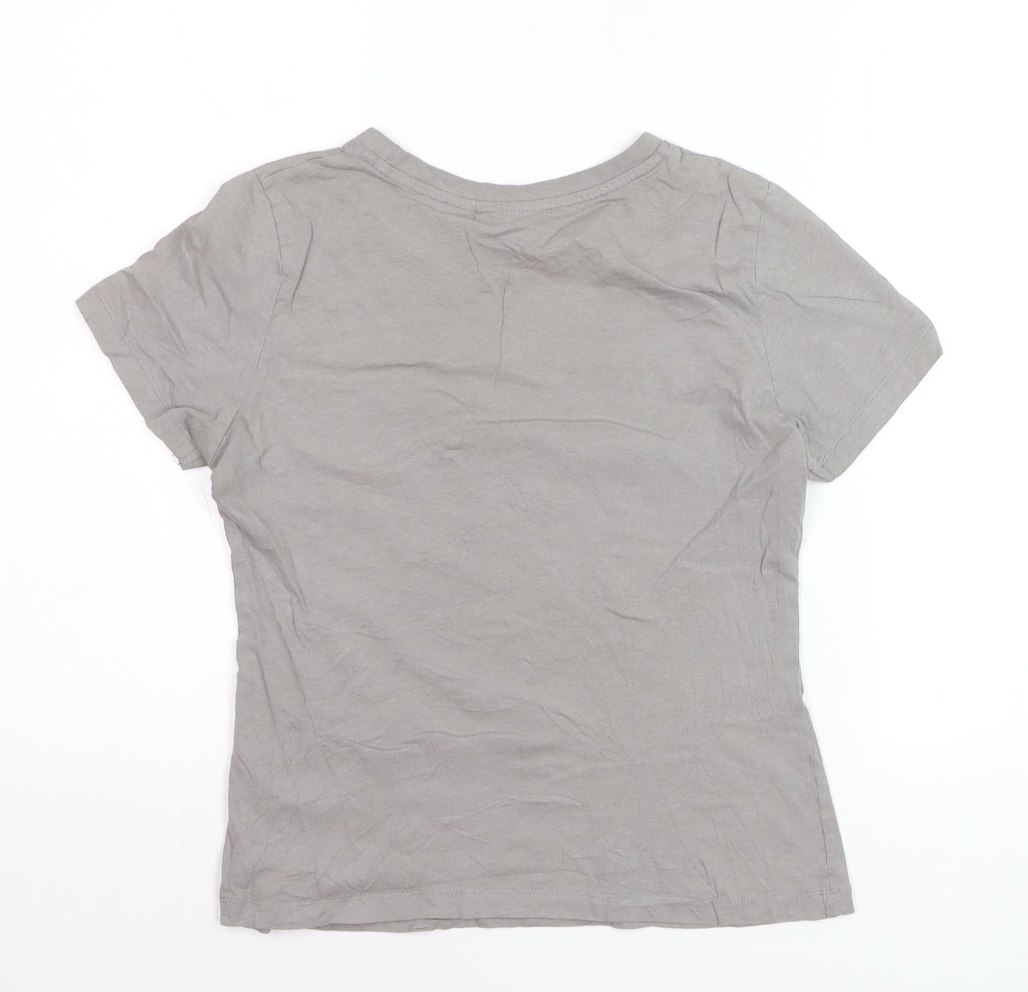Guns N' Roses Girls Grey Graphic Band T-Shirt Small 10-12 Years