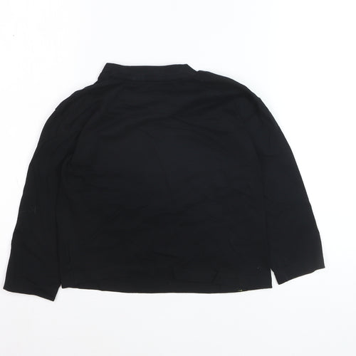 Next Boys Black Long Sleeve Batman Logo T-Shirt 5-6 Years Cotton