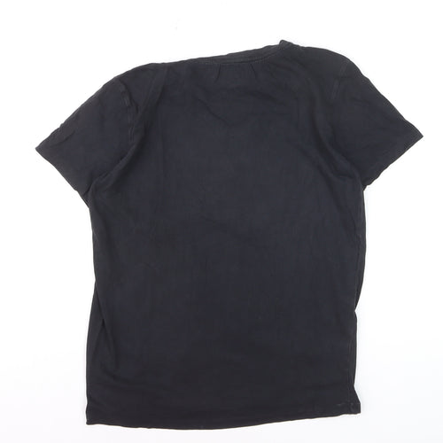 Ralph Lauren Men's Black Slim Fit Cotton T-Shirt M