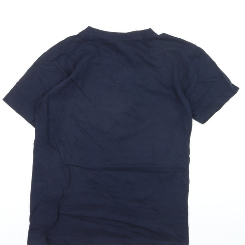 Oz Designs Men's Blue Australia Downunder Cotton T-Shirt Size S