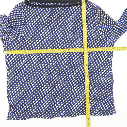 Marks and Spencer Women’s Multicoloured Geometric Blouse Size 14