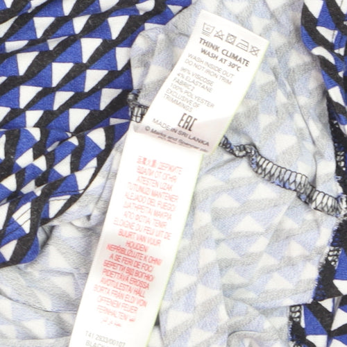 Marks and Spencer Women’s Multicoloured Geometric Blouse Size 14