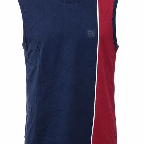 LC Waikiki Men's Blue Classic Sleeveless Casual Top Size S