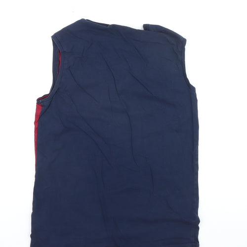 LC Waikiki Men's Blue Classic Sleeveless Casual Top Size S