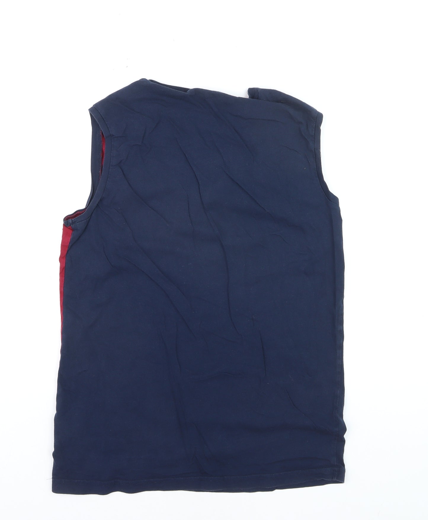 LC Waikiki Men's Blue Classic Sleeveless Casual Top Size S